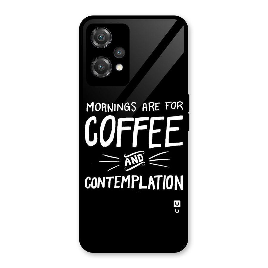 Coffee And Contemplation Glass Back Case for OnePlus Nord CE 2 Lite 5G