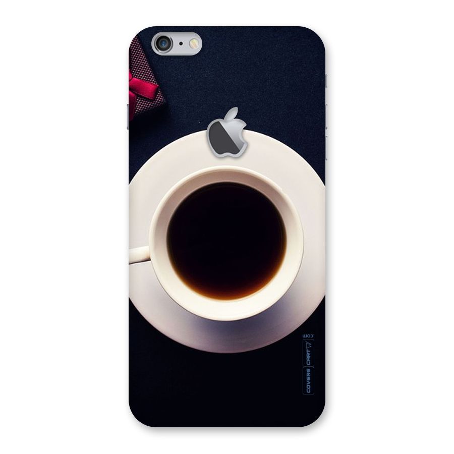 Coffee And Cookies Back Case for iPhone 6 Plus 6S Plus Logo Cut