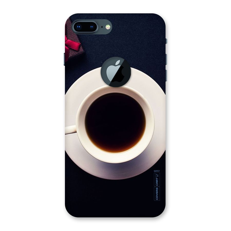 Coffee And Cookies Back Case for iPhone 7 Plus Logo Cut