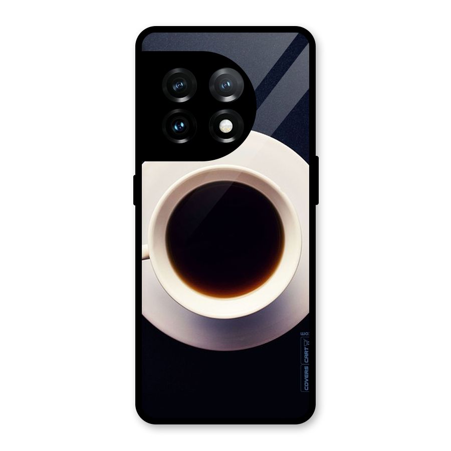 Coffee And Cookies Glass Back Case for OnePlus 11