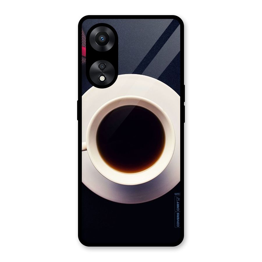 Coffee And Cookies Glass Back Case for Oppo A78