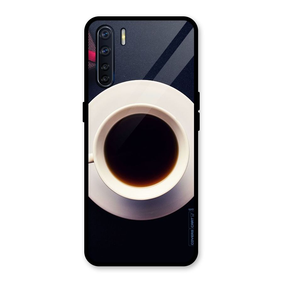 Coffee And Cookies Glass Back Case for Oppo F15