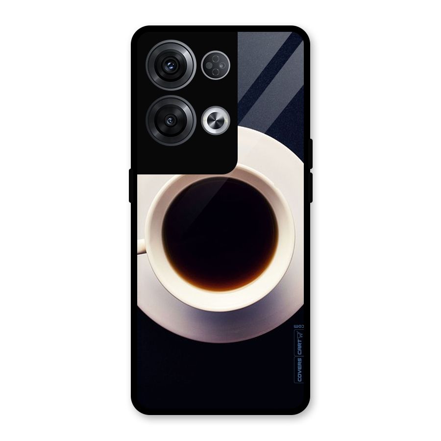 Coffee And Cookies Glass Back Case for Oppo Reno8 Pro 5G