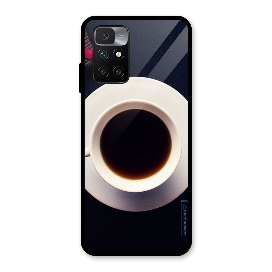 Coffee And Cookies Glass Back Case for Redmi 10 Prime