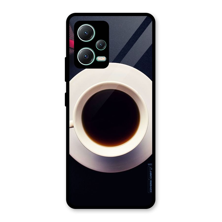 Coffee And Cookies Glass Back Case for Redmi Note 12 5G