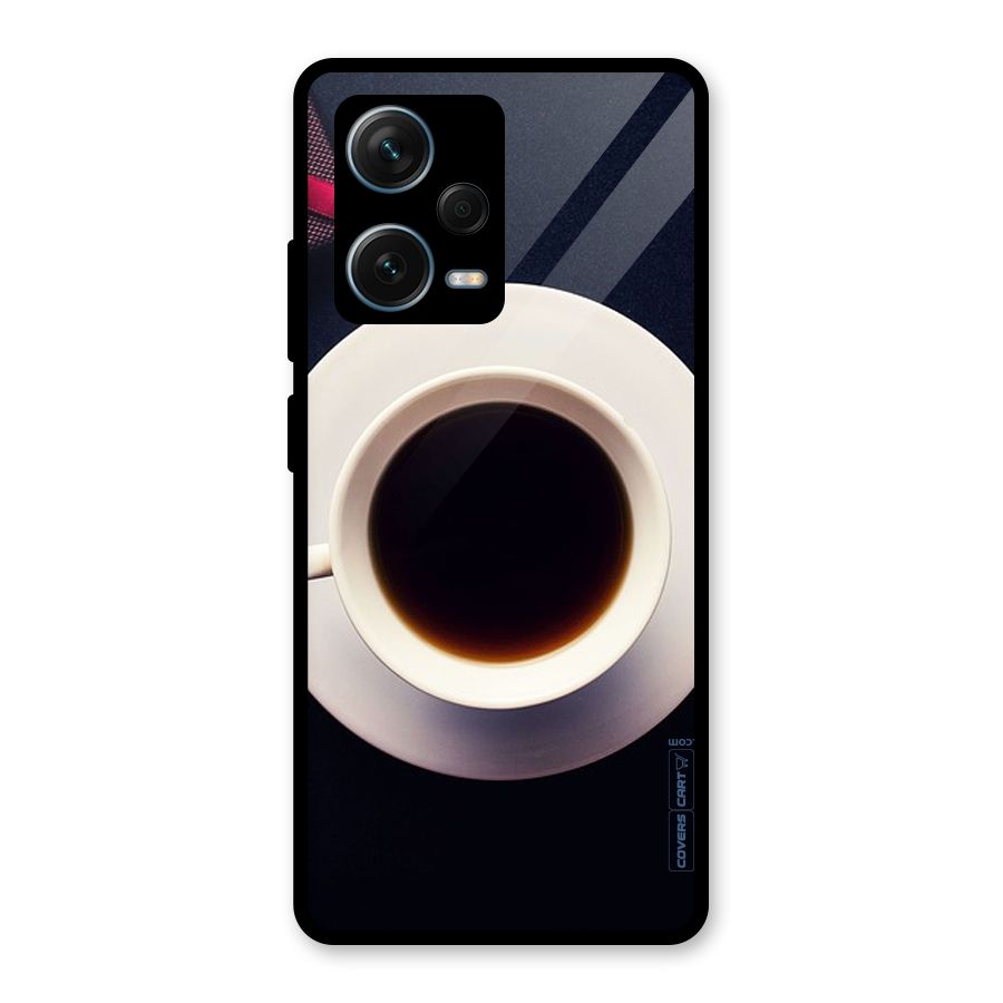 Coffee And Cookies Glass Back Case for Redmi Note 12 Pro Plus 5G