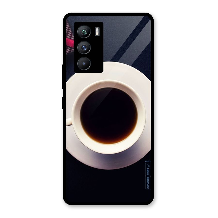 Coffee And Cookies Glass Back Case for Vivo iQOO 9 SE