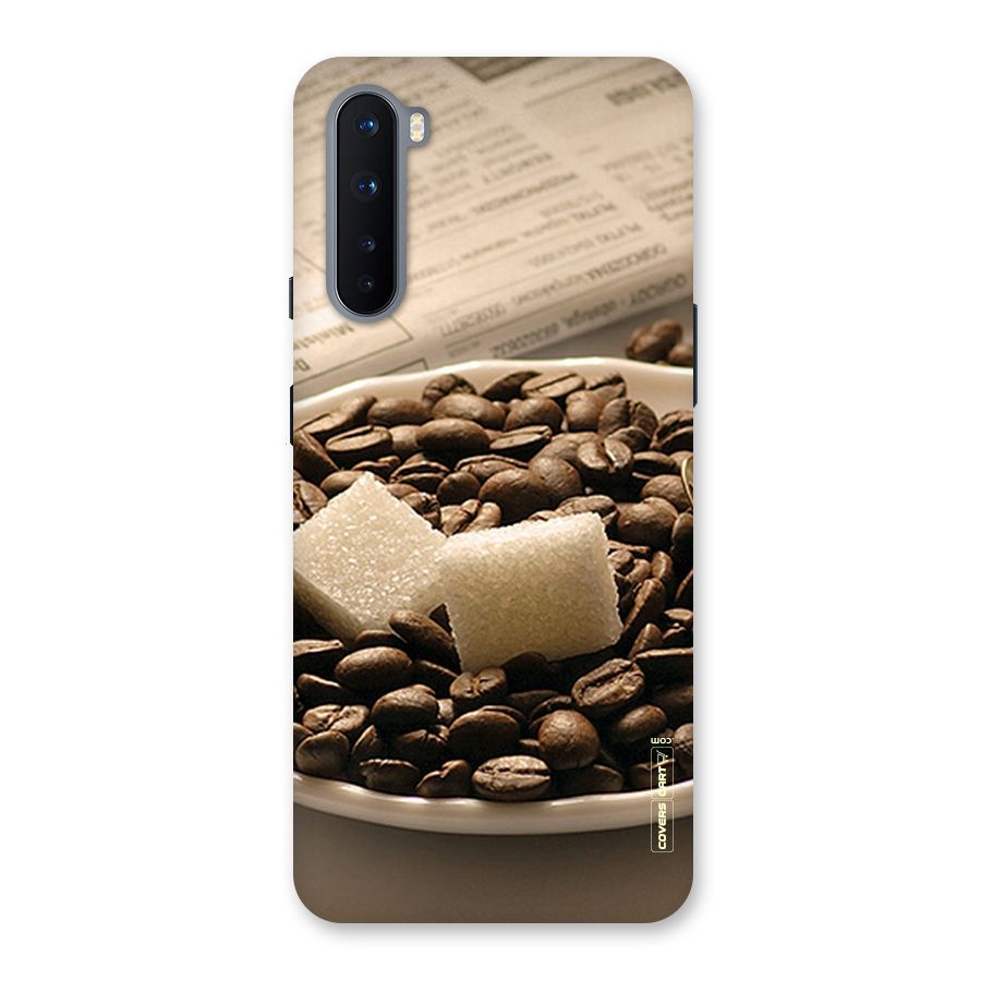 Coffee And Sugar Cubes Back Case for OnePlus Nord