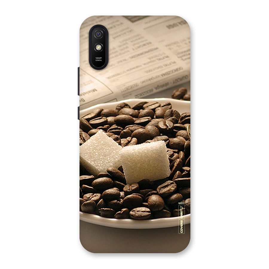 Coffee And Sugar Cubes Back Case for Redmi 9i