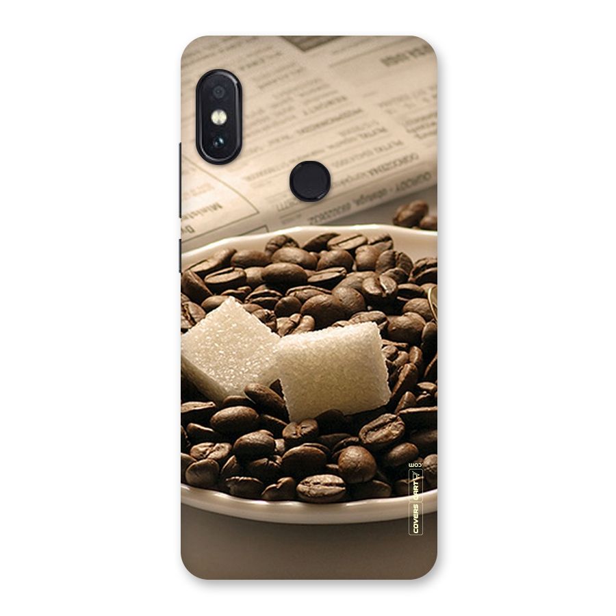 Coffee And Sugar Cubes Back Case for Redmi Note 5 Pro