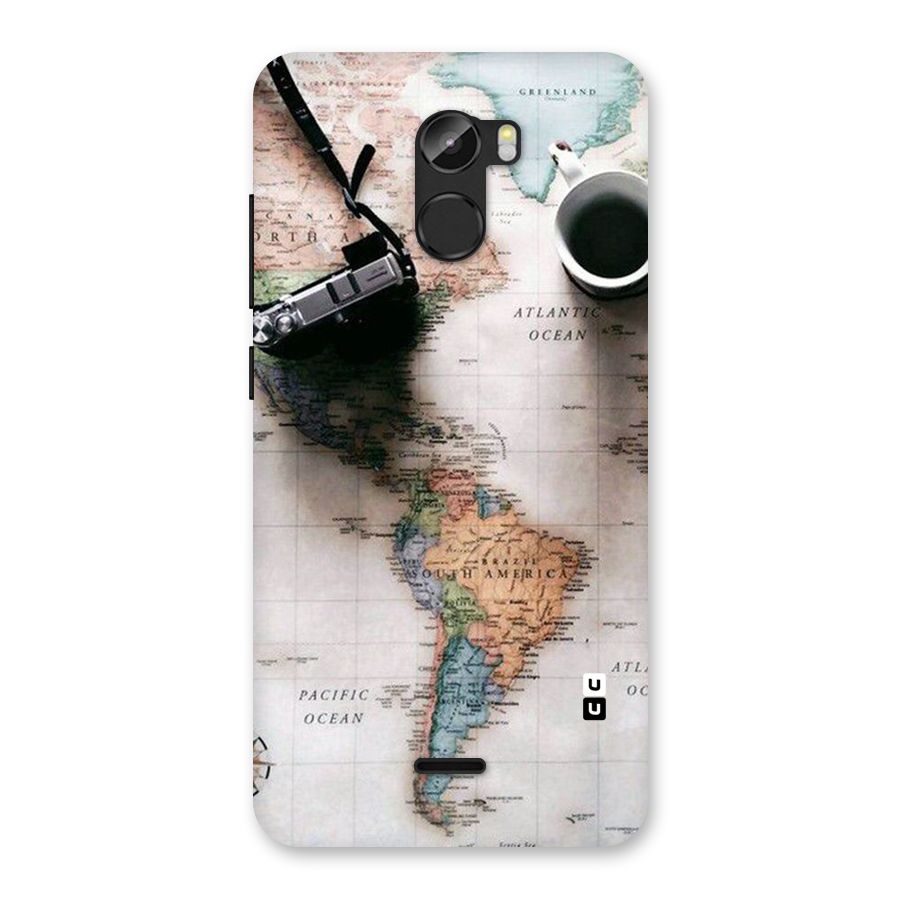Coffee And Travel Back Case for Gionee X1
