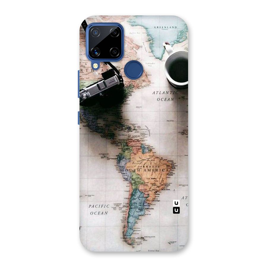 Coffee And Travel Back Case for Realme C15