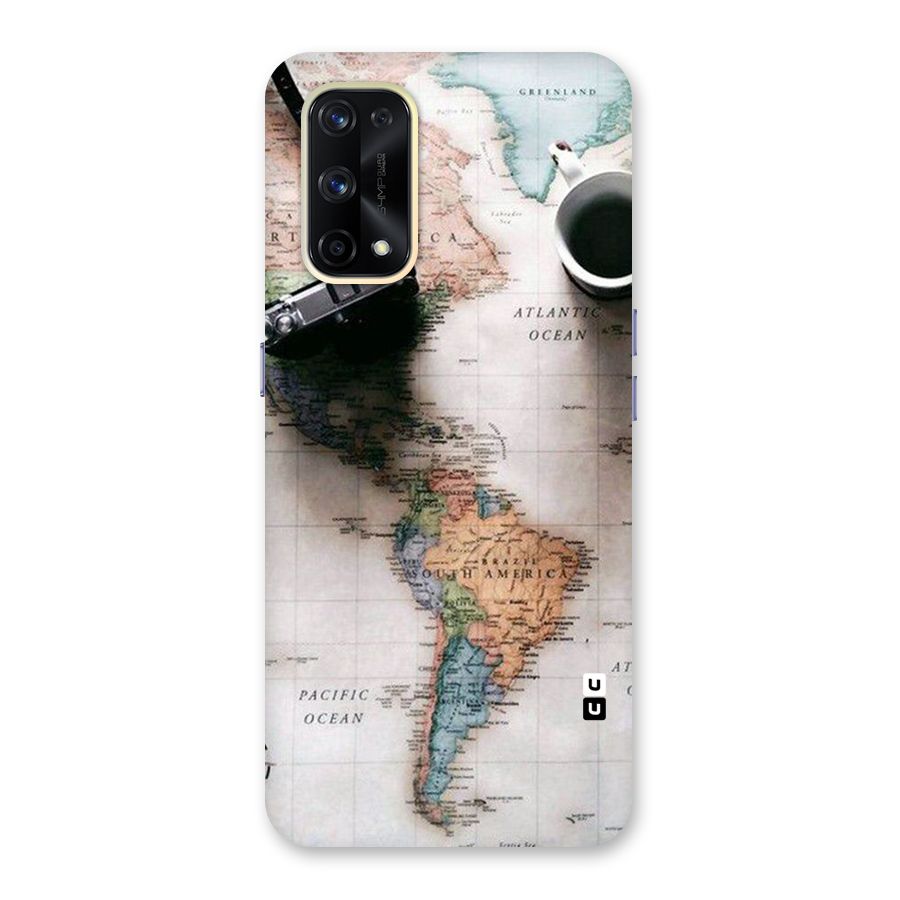 Coffee And Travel Glass Back Case for Realme X7 Pro