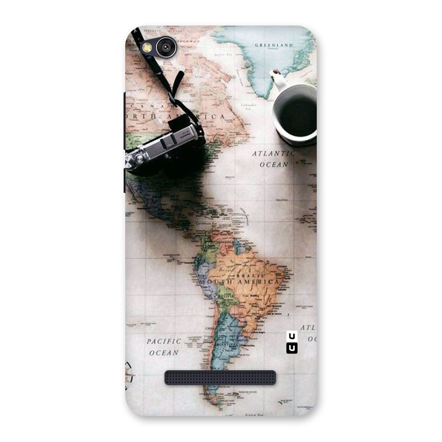 Coffee And Travel Back Case for Redmi 4A