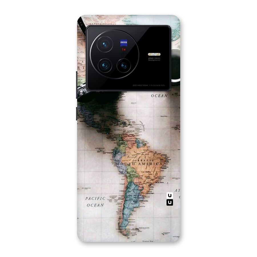 Coffee And Travel Back Case for Vivo X80