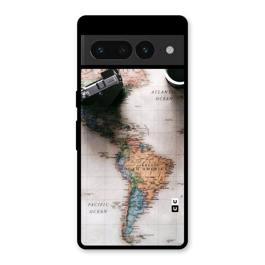 Coffee And Travel Glass Back Case for Google Pixel 7 Pro