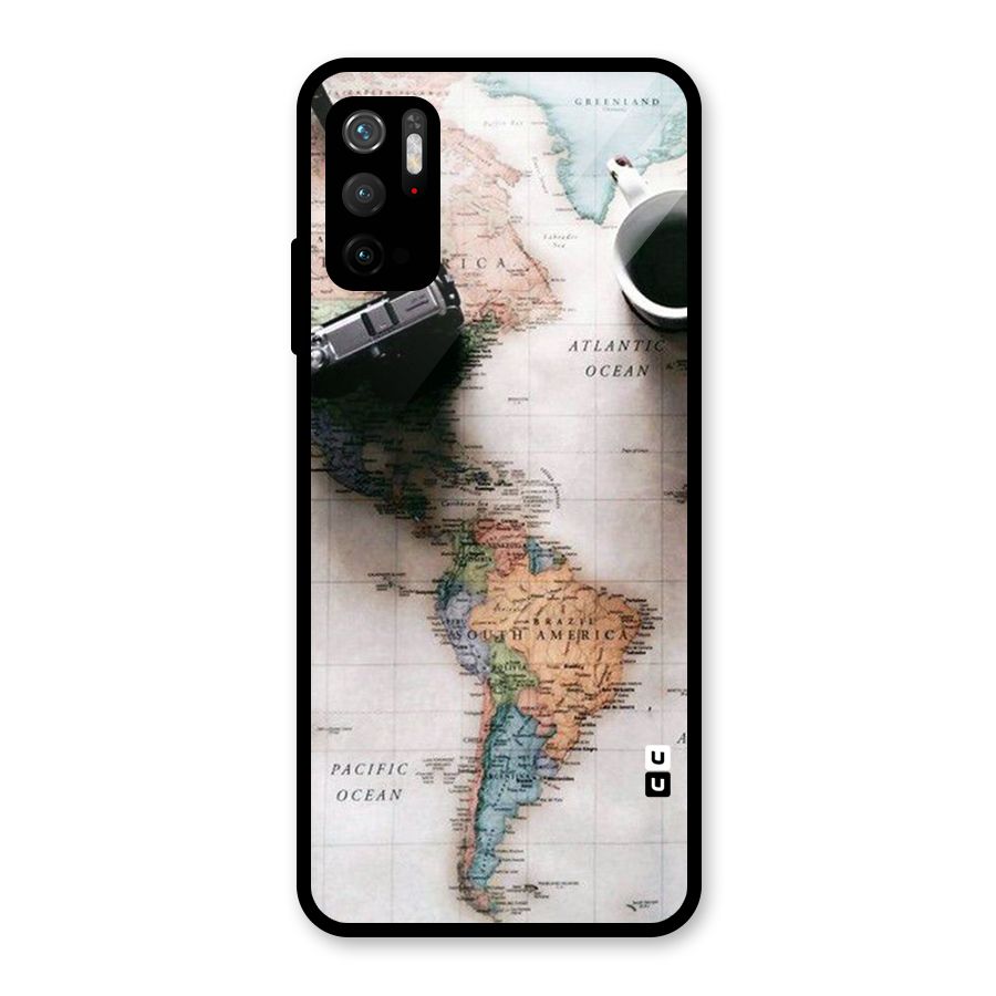 Coffee And Travel Glass Back Case for Poco M3 Pro 5G