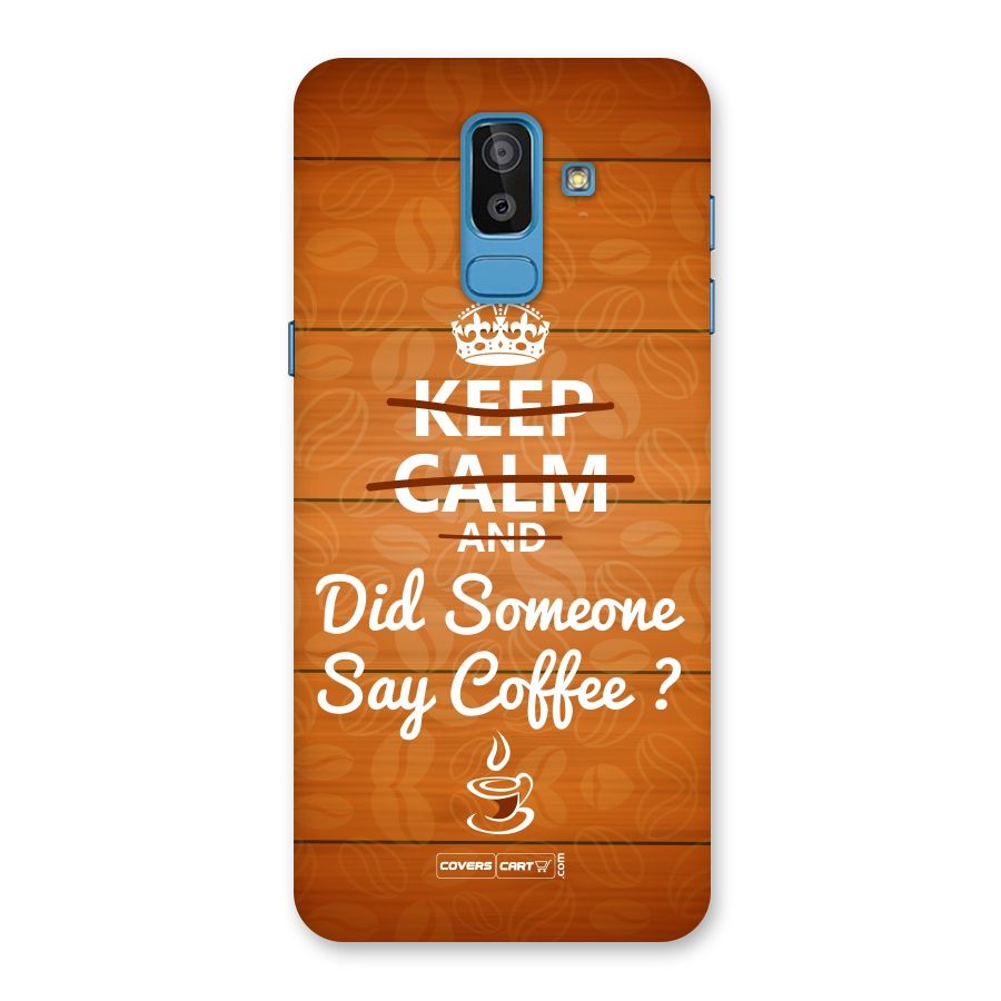 Coffee Ardour Back Case for Galaxy On8 (2018)