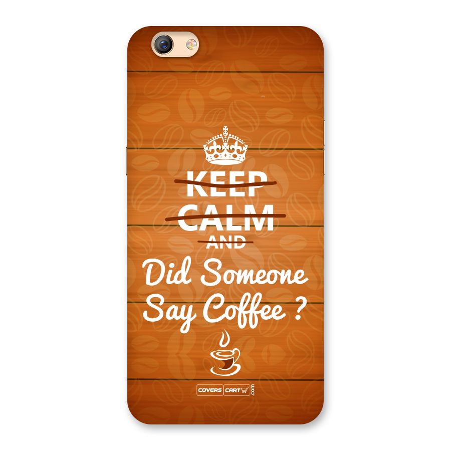 Coffee Ardour Back Case for Oppo F3 Plus