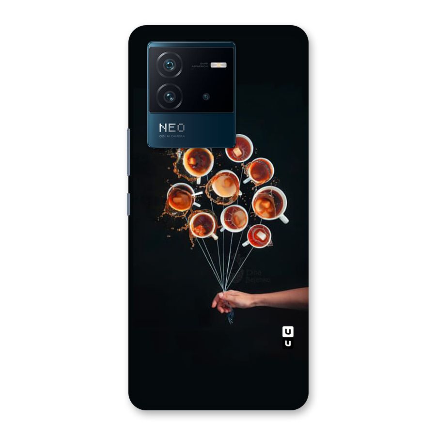 Coffee Balloon Back Case for Vivo iQOO Neo 6 5G