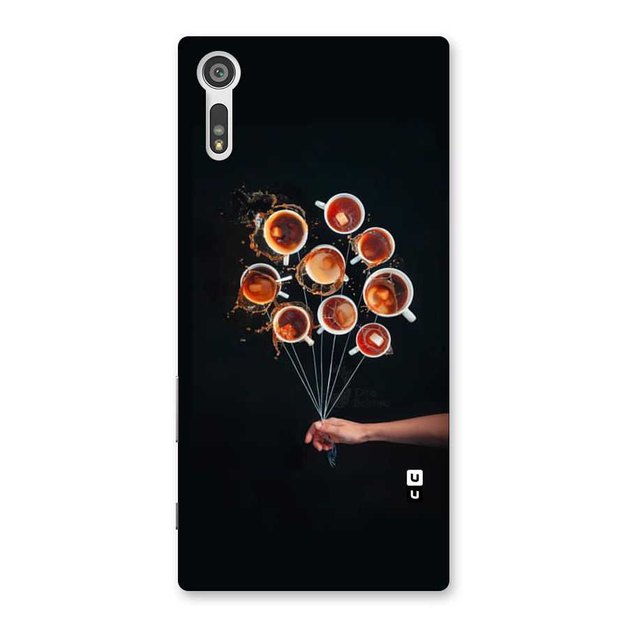Coffee Balloon Back Case for Xperia XZ