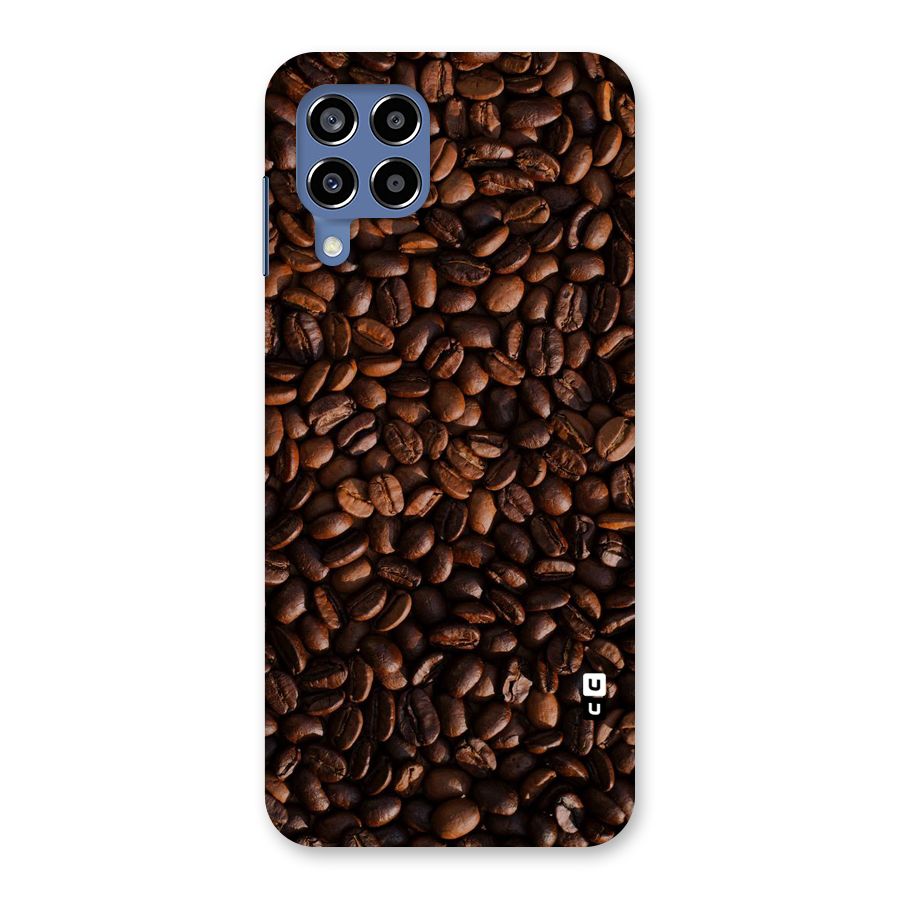 Coffee Beans Scattered Back Case for Galaxy M53 5G