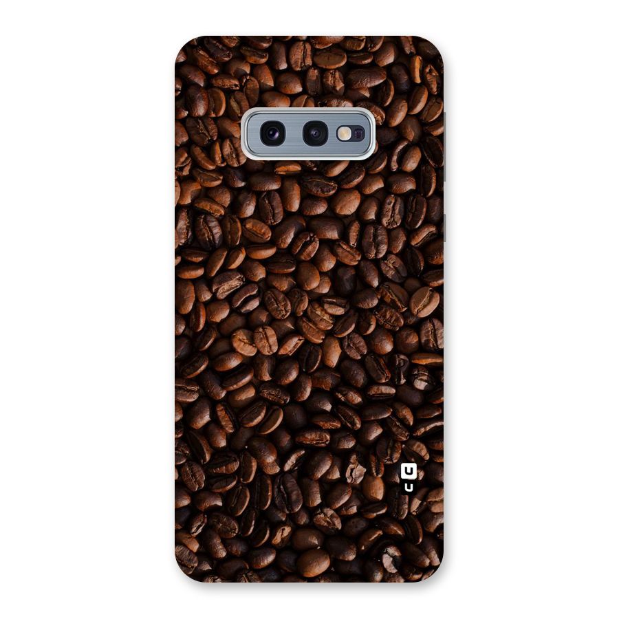 Coffee Beans Scattered Back Case for Galaxy S10e