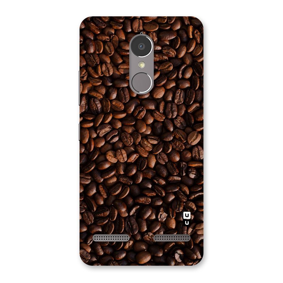 Coffee Beans Scattered Back Case for Lenovo K6 Power
