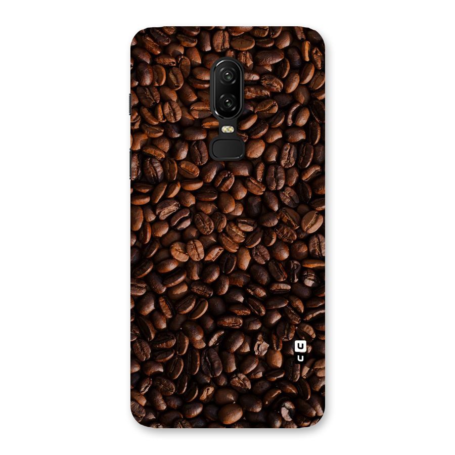 Coffee Beans Scattered Back Case for OnePlus 6