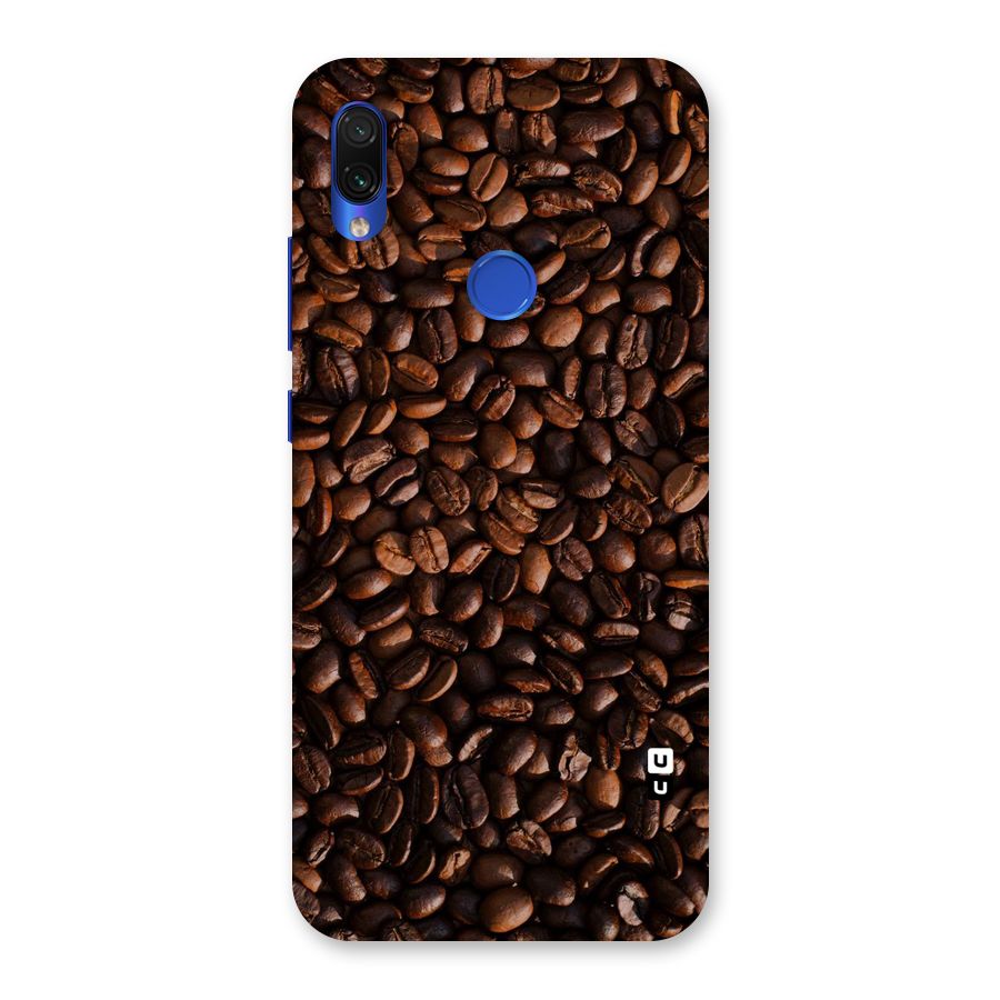 Coffee Beans Scattered Back Case for Redmi Note 7S
