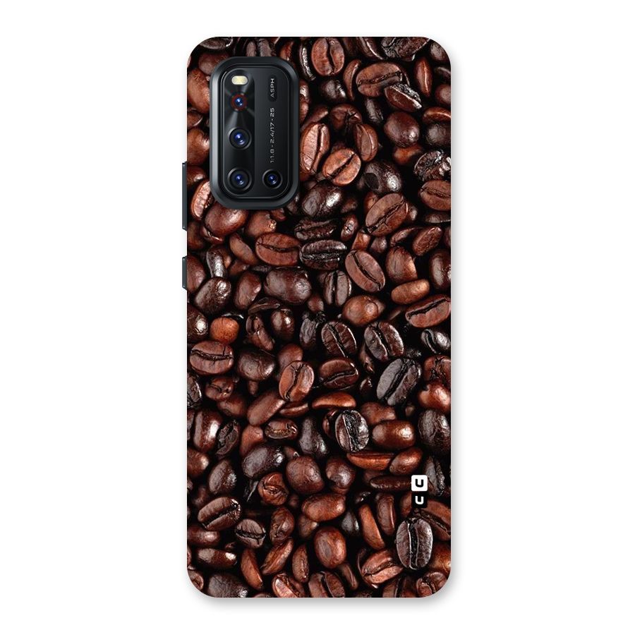Coffee Beans Texture Back Case for Vivo V19