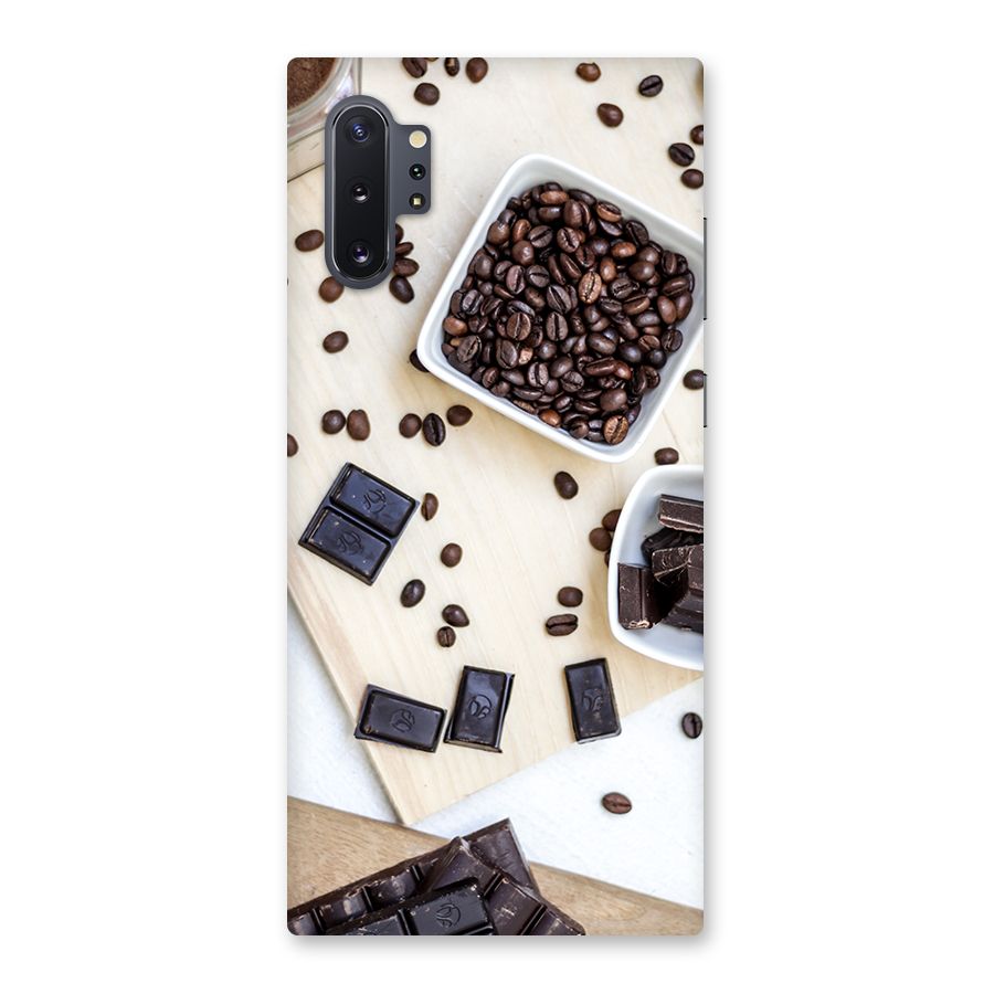 Coffee Beans and Chocolate Back Case for Galaxy Note 10 Plus