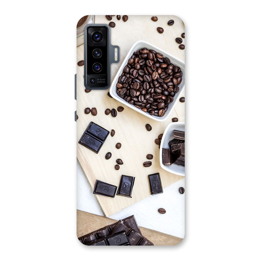 Coffee Beans and Chocolate Back Case for Vivo X50