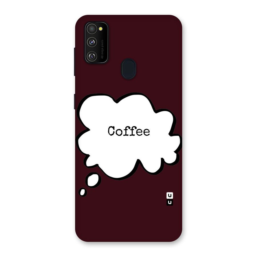 Coffee Bubble Back Case for Galaxy M30s