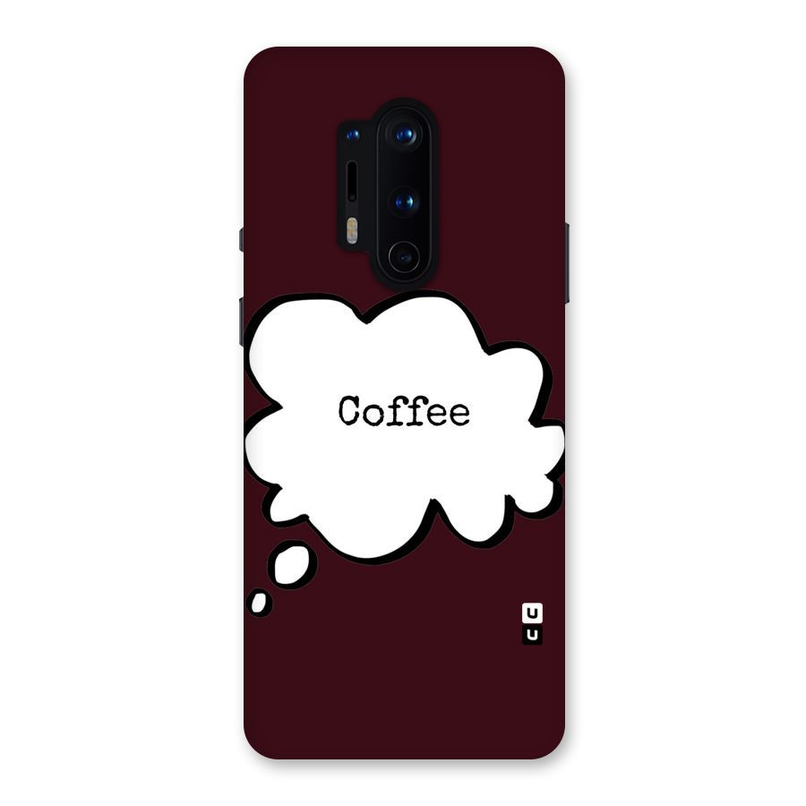 Coffee Bubble Back Case for OnePlus 8 Pro