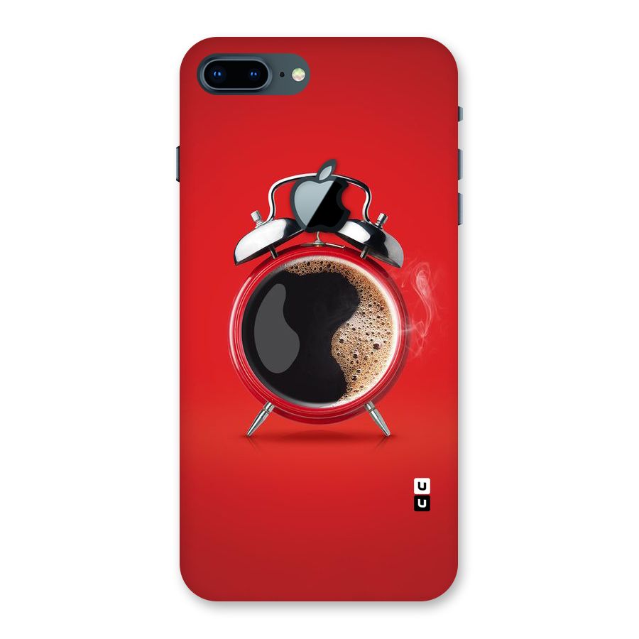 Coffee Clock Back Case for iPhone 7 Plus Apple Cut
