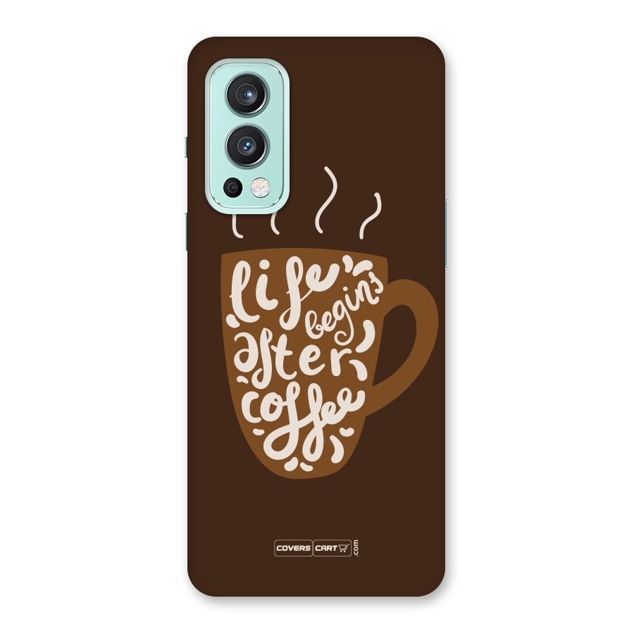 Coffee Mug Back Case for OnePlus Nord 2 5G