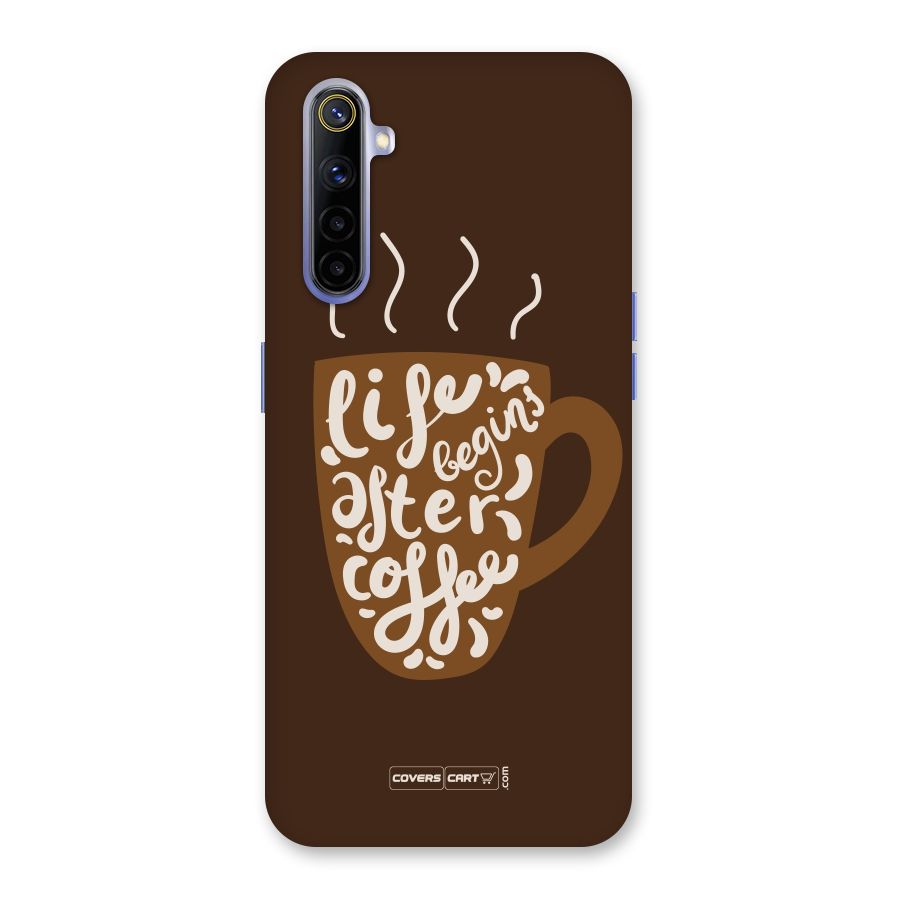 Coffee Mug Back Case for Realme 6i