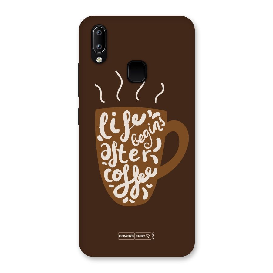 Coffee Mug Back Case for Vivo Y95