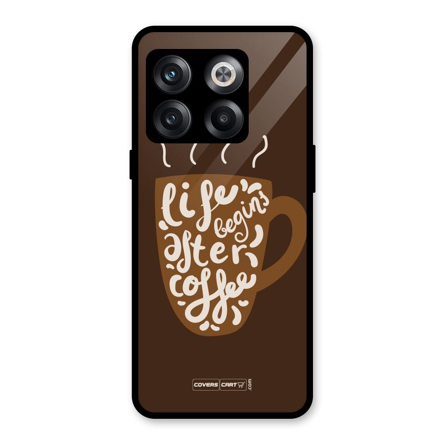 Coffee Mug Glass Back Case for OnePlus 10T
