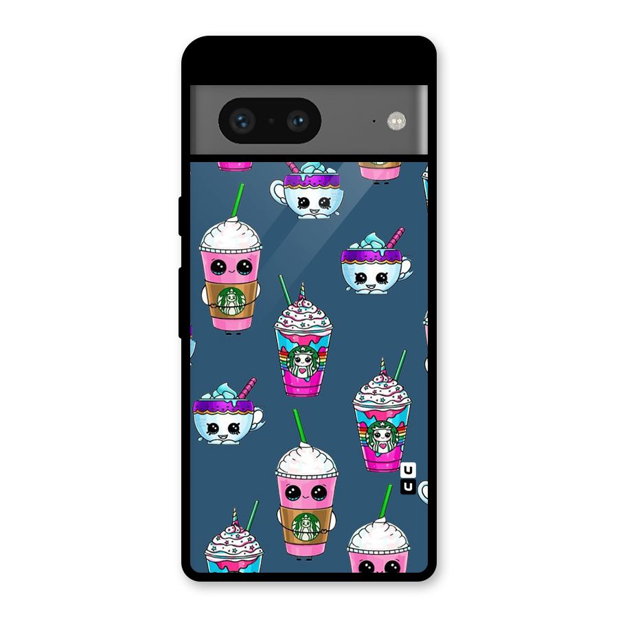 Coffee Mugs Glass Back Case for Google Pixel 7