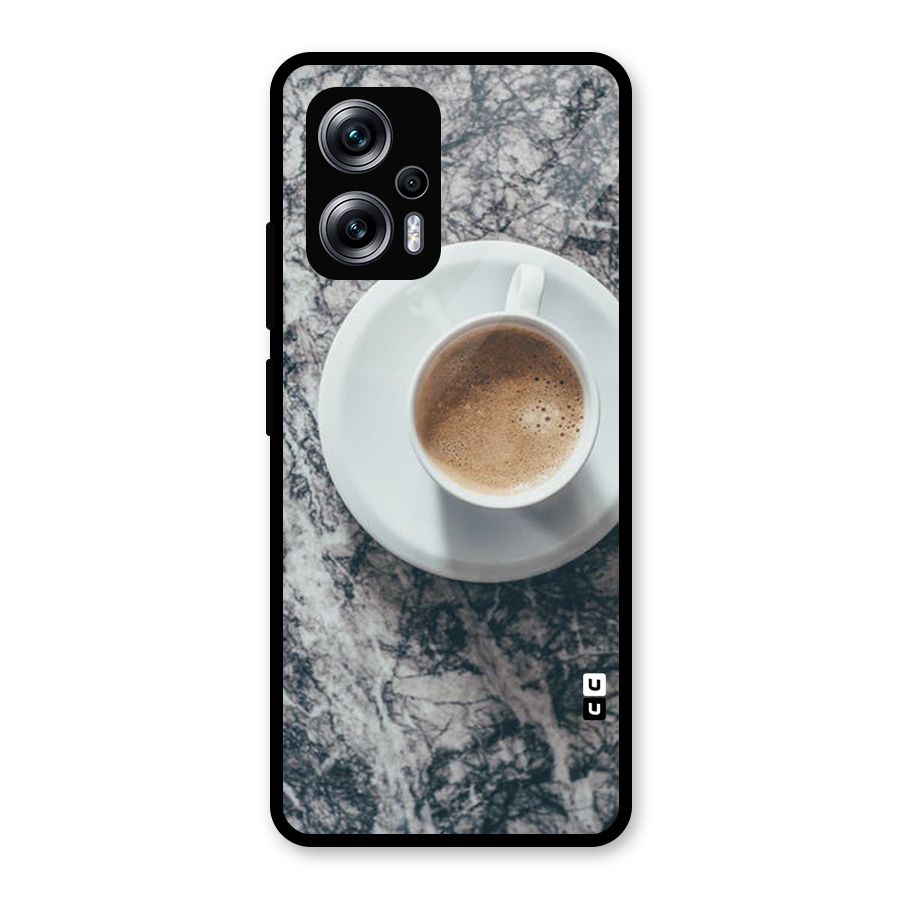 Coffee On Marble Glass Back Case for Redmi K50i