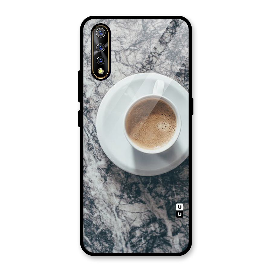 Coffee On Marble Glass Back Case for Vivo S1