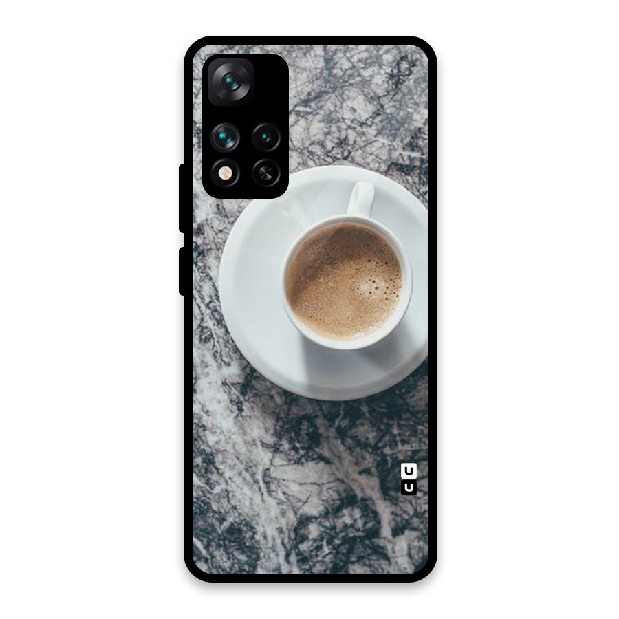 Coffee On Marble Glass Back Case for Xiaomi 11i HyperCharge 5G