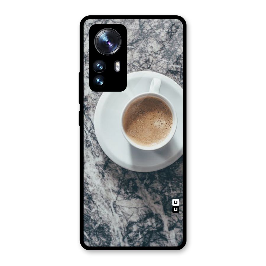 Coffee On Marble Glass Back Case for Xiaomi 12 Pro