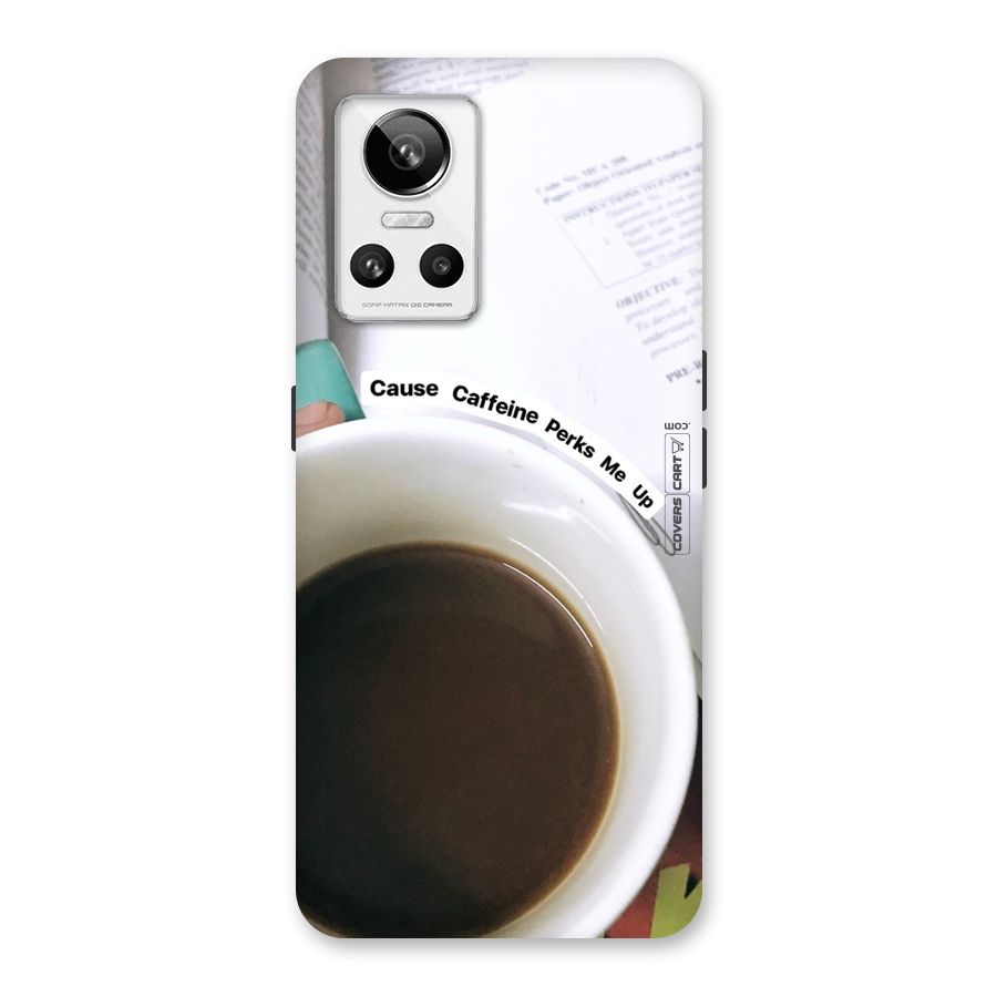 Coffee Perks Back Case for Realme GT Neo 3