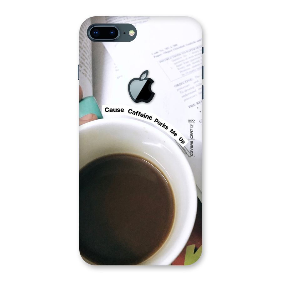 Coffee Perks Back Case for iPhone 7 Plus Apple Cut