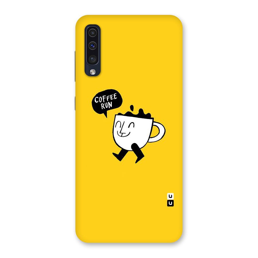 Coffee Run Back Case for Galaxy A50s