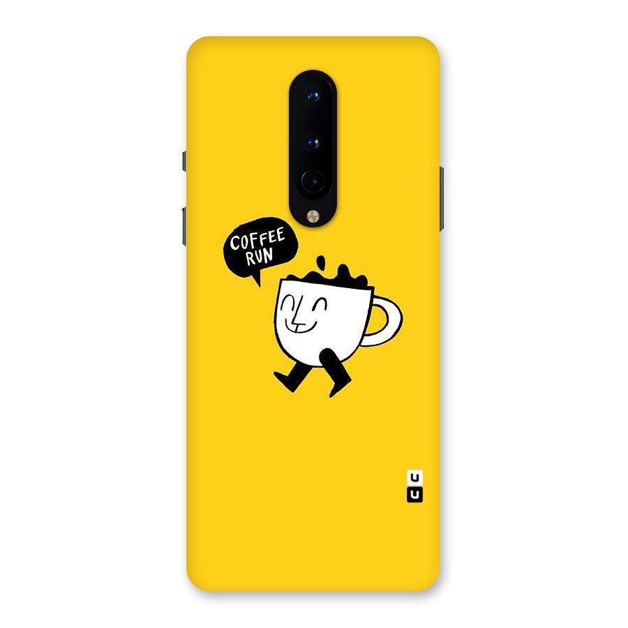 Coffee Run Back Case for OnePlus 8