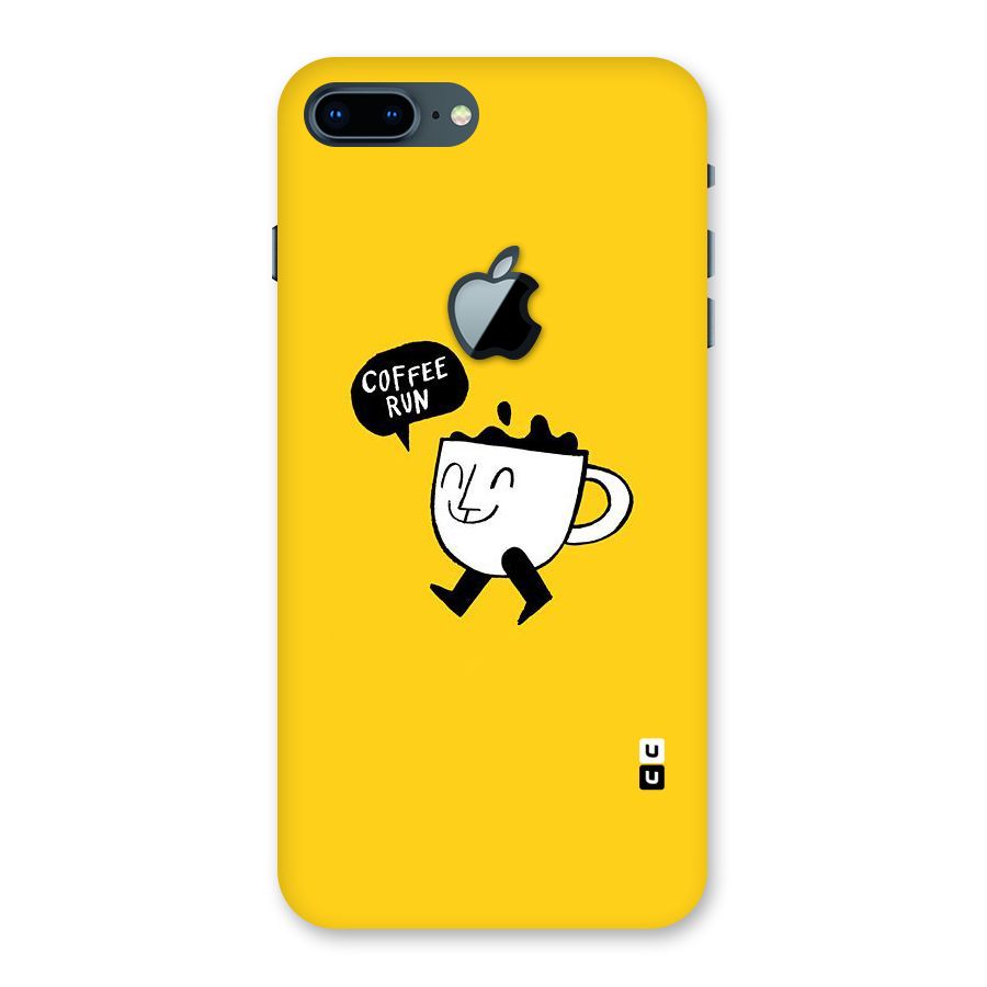 Coffee Run Back Case for iPhone 7 Plus Apple Cut